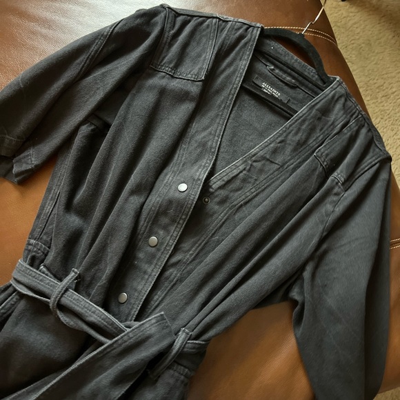 Allsaints Denim Jumpsuit - Picture 2 of 5